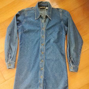 Casual denim dress,  2-4